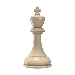 The Chess King is the tallest and most important of the six chess pieces